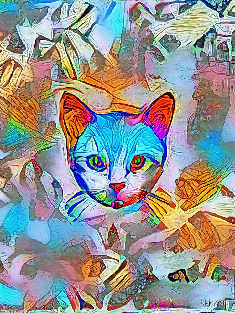 White cat by blackhalt