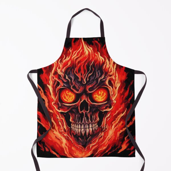 Item preview, Hell Fire Skull designed and sold by Grypis.
