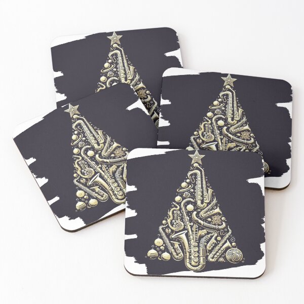 Item preview, Saxophone Christmas Tree designed and sold by HeadTurningArt.