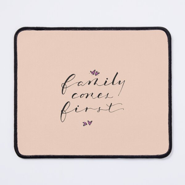 Item preview, Family First I Family Quotes I Calligraphy designed and sold by GreenStem.