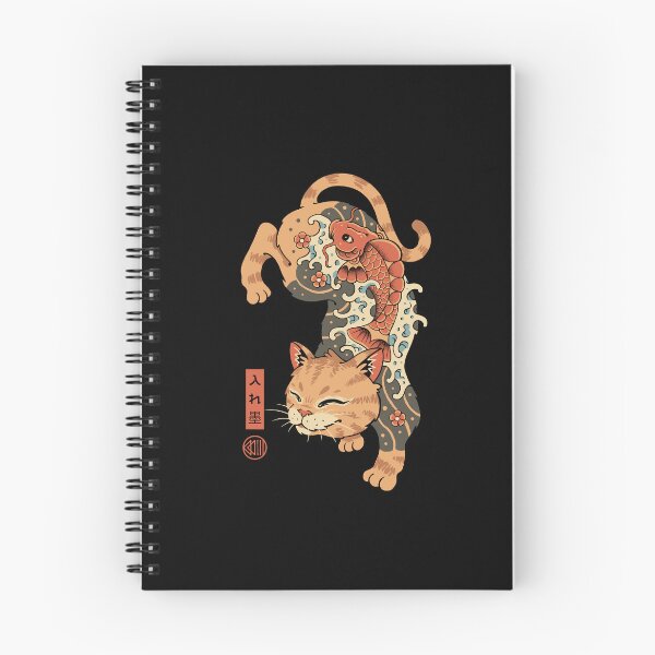 Item preview, Koi Fish Cat Irezumi designed and sold by vincenttrinidad.