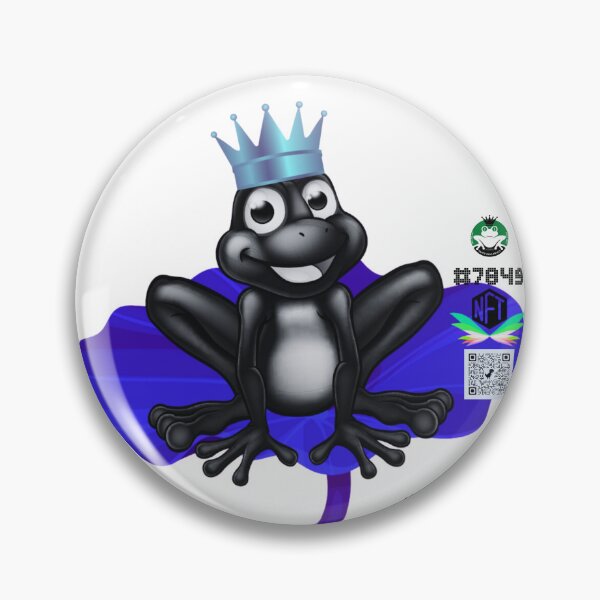 Item preview, Happy Frog Prince NFTs, Lotus Leaf Collections #7849, Transparent designed and sold by TPOP-SOFTPOWER.