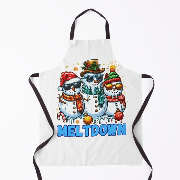 Item preview, I'm Having A Meltdown Christmas Funny Snowman designed and sold by GalaxyGraffiti.
