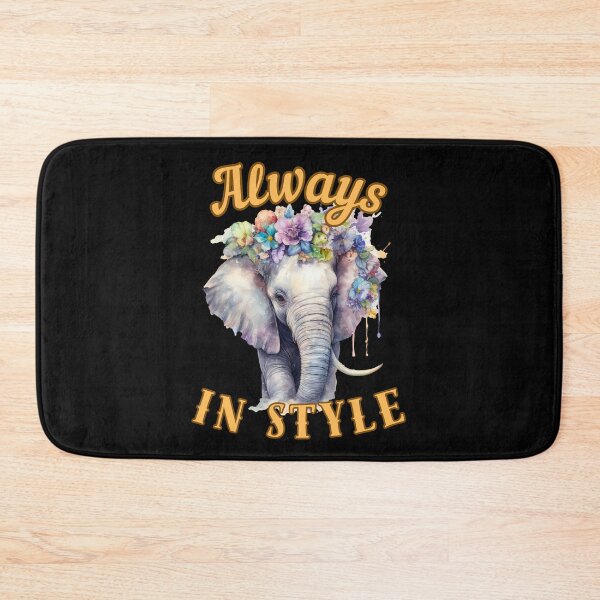 Item preview, Always in Style. elephant lover designed and sold by ElephantVibes.