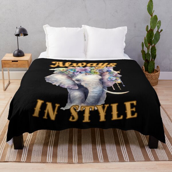 Item preview, Always in Style. elephant lover designed and sold by ElephantVibes.