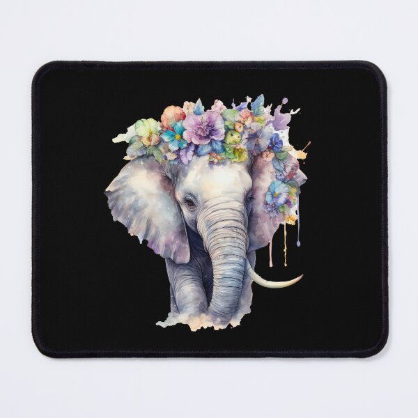 Item preview, Elephant Portrait designed and sold by ElephantVibes.