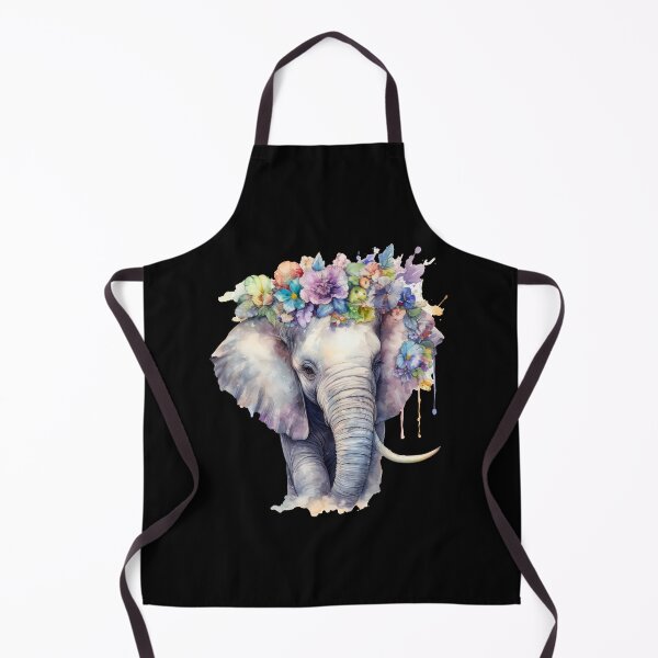 Item preview, Elephant Portrait designed and sold by ElephantVibes.