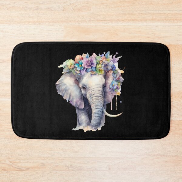 Item preview, Elephant Portrait designed and sold by ElephantVibes.