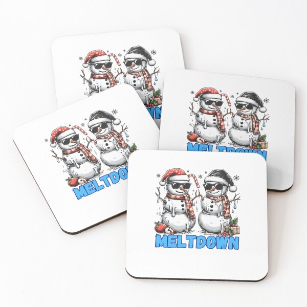 Item preview, I'm Having A Meltdown Christmas Funny Snowman designed and sold by GalaxyGraffiti.