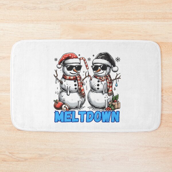Item preview, I'm Having A Meltdown Christmas Funny Snowman designed and sold by GalaxyGraffiti.