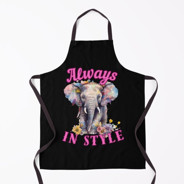 Item preview, Always in Style. elephant saying designed and sold by ElephantVibes.