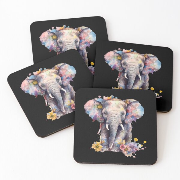 Item preview, Elephant Portrait designed and sold by ElephantVibes.