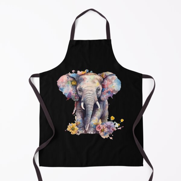 Item preview, Elephant Portrait designed and sold by ElephantVibes.