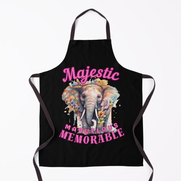 Item preview, Majestic, Marvelous, Memorable. elephant head designed and sold by ElephantVibes.