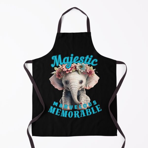 Item preview, Majestic, Marvelous, Memorable. adorable elephant designed and sold by ElephantVibes.
