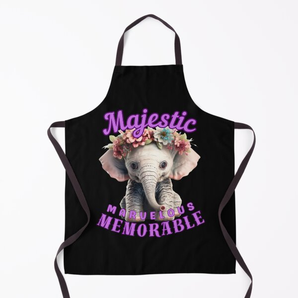 Item preview, Majestic, Marvelous, Memorable. elephant quote designed and sold by ElephantVibes.