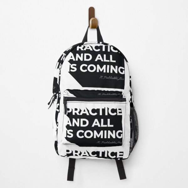 Item preview, Typo Design "Practice and all is coming " | timeless mantra designed and sold by savasanaqueen.