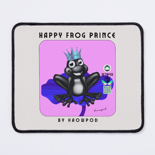 Item preview, Happy Frog Prince NFTs, Lotus Leaf Collections #7849 designed and sold by TPOP-SOFTPOWER.