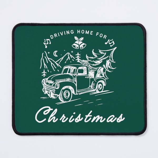 Item preview, Driving home for Christmas vintage pickup truck designed and sold by Lady-Frost.
