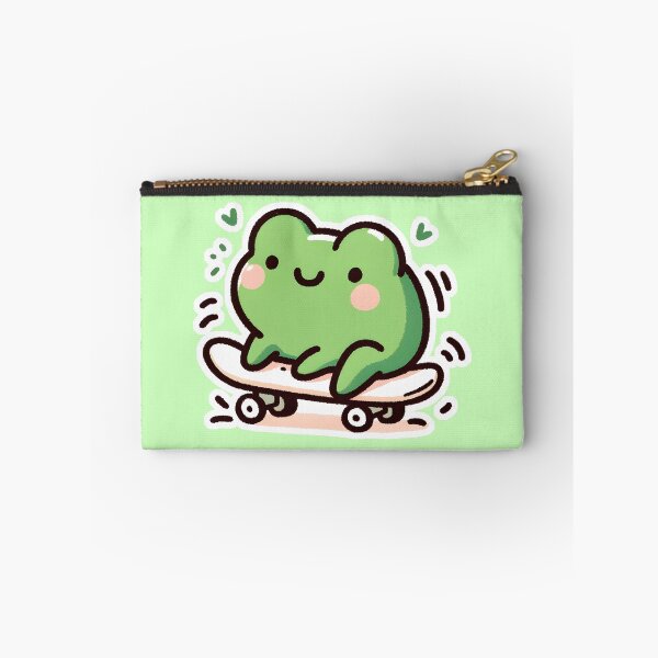 Artikelvorschau, Grüner Frosch beim Skateboarden entworfen und verkauft von Drextor.