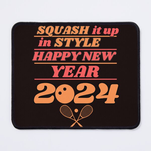 Item preview, Squash Player/ Happy New Year designed and sold by ishitastore08.