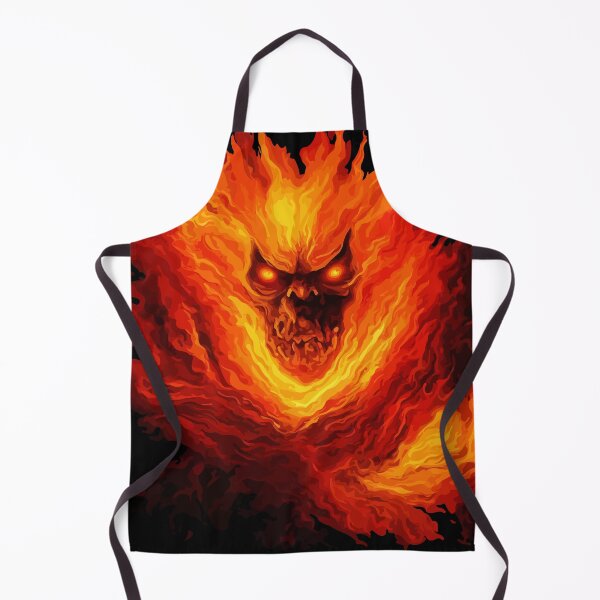 Item preview, Hell Fire Skull designed and sold by Grypis.