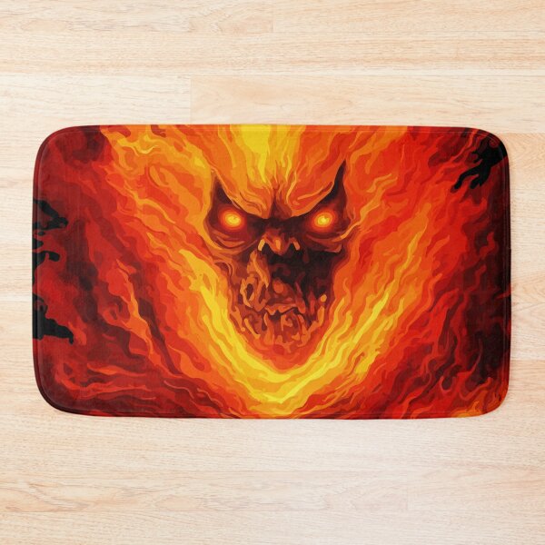 Item preview, Hell Fire Skull designed and sold by Grypis.