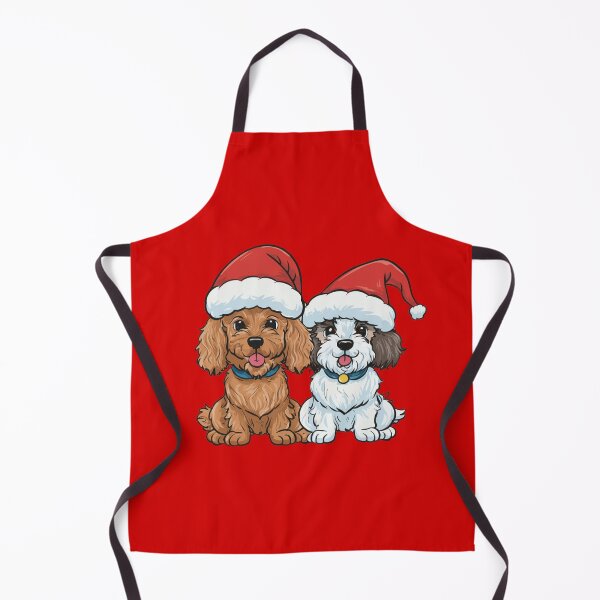 Item preview, Christmas Dogs Cavoodles Sticker designed and sold by Dreamforia.