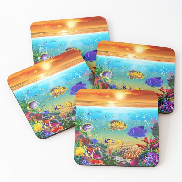 Item preview, Beautiful Reef Fish designed and sold by GeraldNewtonArt.