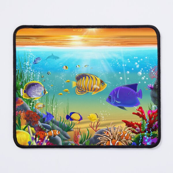 Item preview, Beautiful Reef Fish designed and sold by GeraldNewtonArt.