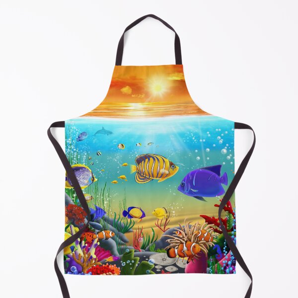 Item preview, Beautiful Reef Fish designed and sold by GeraldNewtonArt.