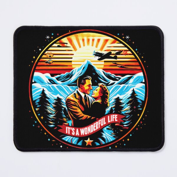 Item preview, It's A Wonderful Life - Christmas Movie Vintage Gift designed and sold by Dolphin Graphic.