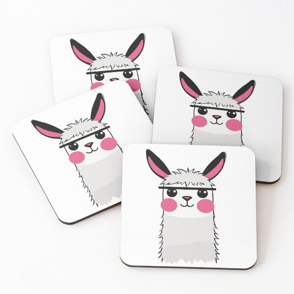Item preview, Pink Kawaii Llama designed and sold by MindFrank.