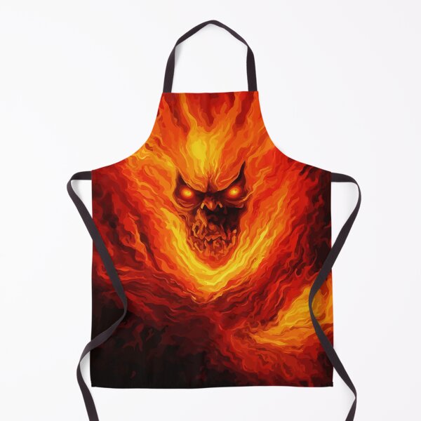 Item preview, Hell Fire Skull designed and sold by Grypis.