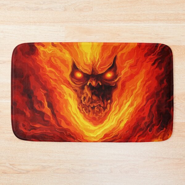 Item preview, Hell Fire Skull designed and sold by Grypis.