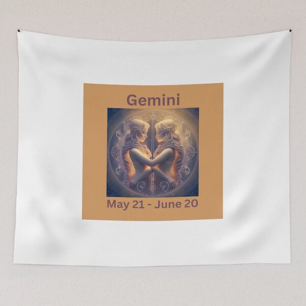 Item preview, Gemini The Twins Zodiac Sign May21 - June 20 designed and sold by Barbara Burgess.