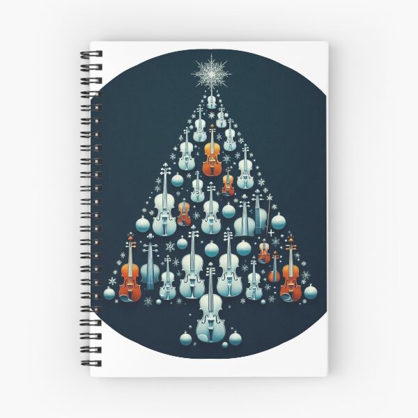 Item preview, Violin Christmas Tree designed and sold by HeadTurningArt.