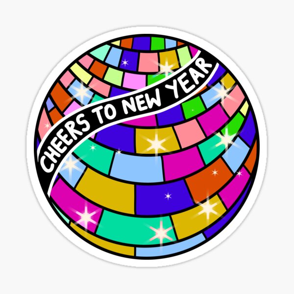 Item preview, Cheers to new year  designed and sold by Quacktails.