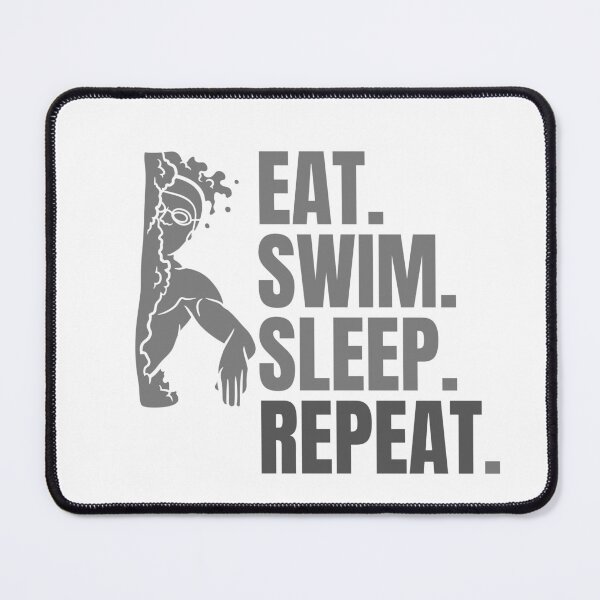 Item preview, eat sleep swim repeat - swimming gift idea,gift for swimmers,funny gift for swimming lovers designed and sold by Creativedsigna.