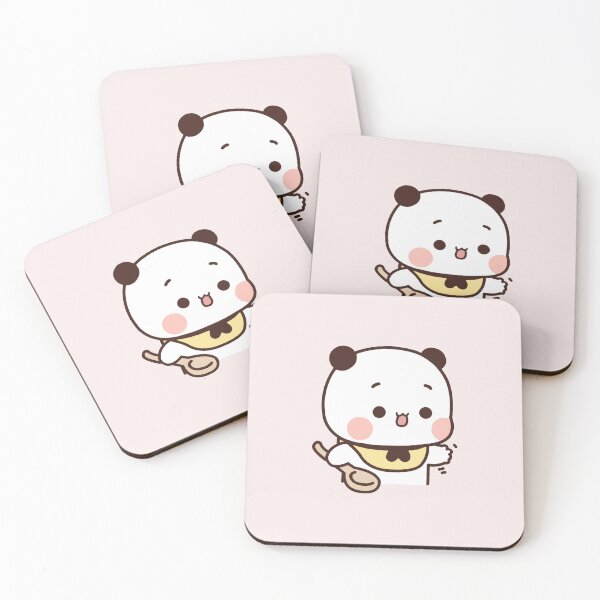 Item preview, Dudu Panda | Yier Panda Spoon | Bubu and Dudu Sticker designed and sold by valeriehsin.
