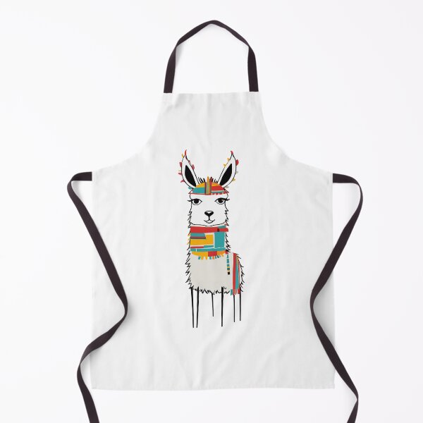 Item preview, Llama with a striped neck designed and sold by MindFrank.