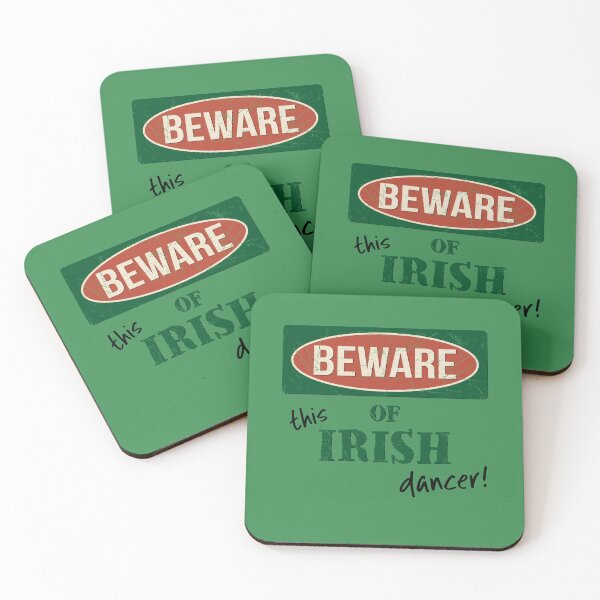 Item preview, Beware Of This Irish Dancer! Funny Warning Sign designed and sold by Skizzenmonster.