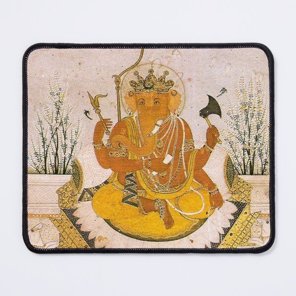 Item preview, Ganesh, Remover Of Obstacles Hindi Textile Pattern designed and sold by Popular-Gifts.