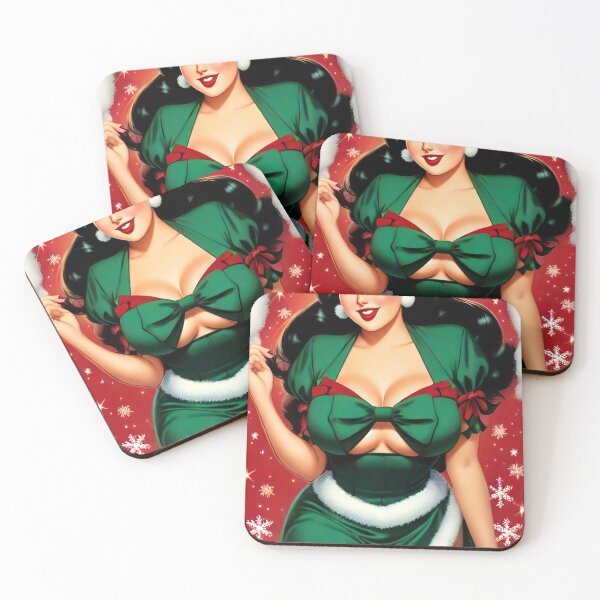 Item preview, Holly Jolly Christmas Cutie designed and sold by DreamyPinups.