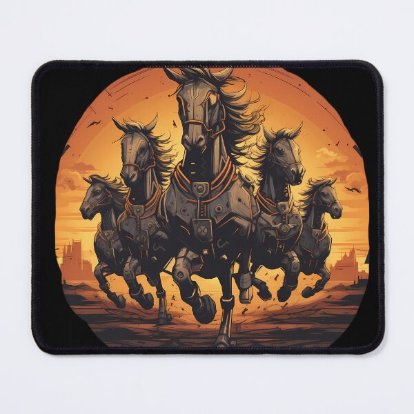 Item preview, Horsepower - Herd of horses in gallop designed and sold by FlexYourMind.