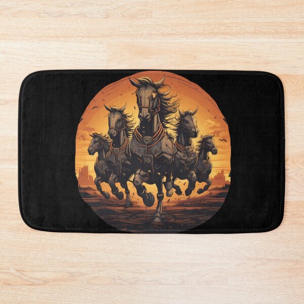 Item preview, Horsepower - Herd of horses in gallop designed and sold by FlexYourMind.