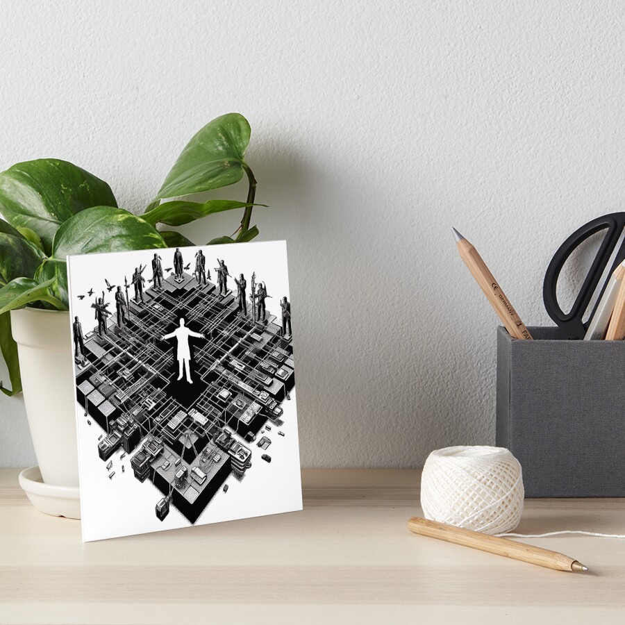 Item preview, Art Board Print designed and sold by elrashedy007.