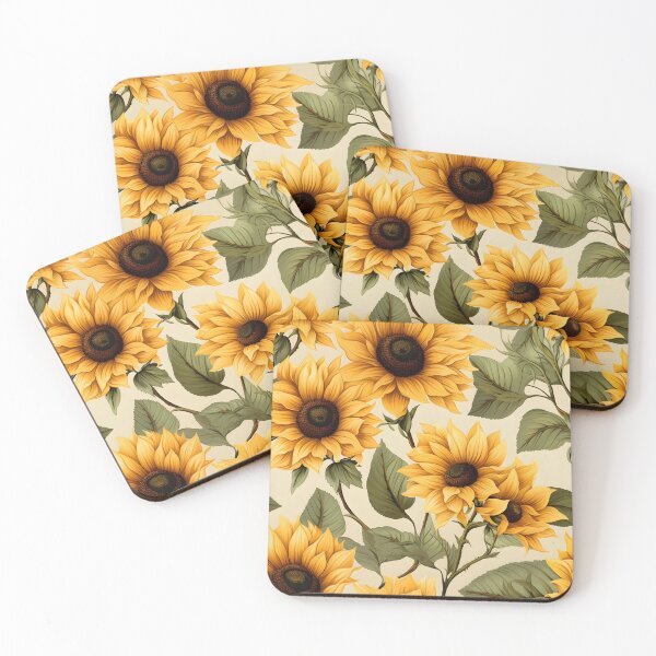 Item preview, Sunflower Floral Pattern  designed and sold by LynZorHome.