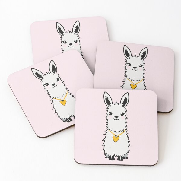 Item preview, Kawaii Llama with a heart designed and sold by MindFrank.
