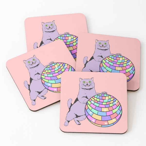 Item preview, Groovy disco cat designed and sold by Quacktails.